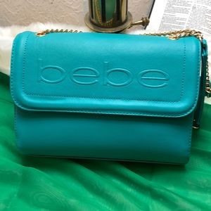BEBE LILA FLAP SHOULDER BAG